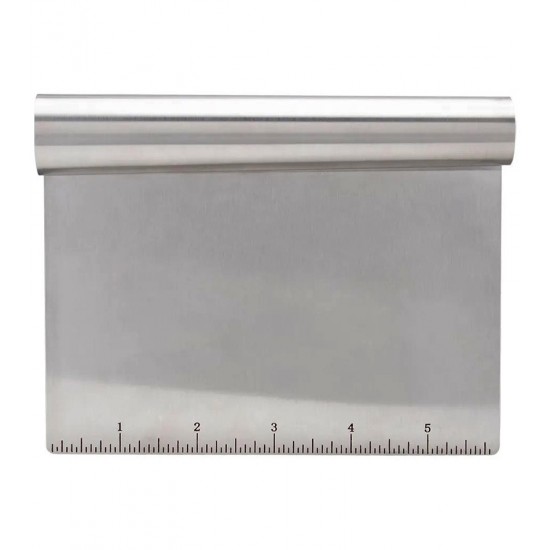 Espátula Cozinha 15cm Largura Por 12cm Aço Inox Com Régua  Rita Lobo